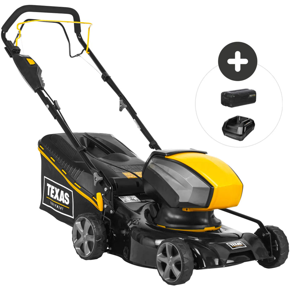 gressklipper batteri 40V Razor 4220TR-Li bredde 42 cm m/batteri og lader