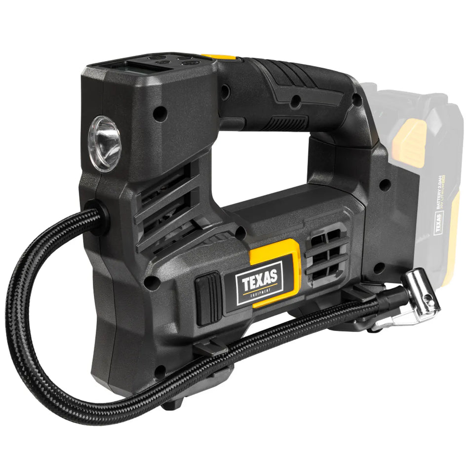 Texas luftpumpe batteri 20V IFX2000 u/bat og lader 90063293