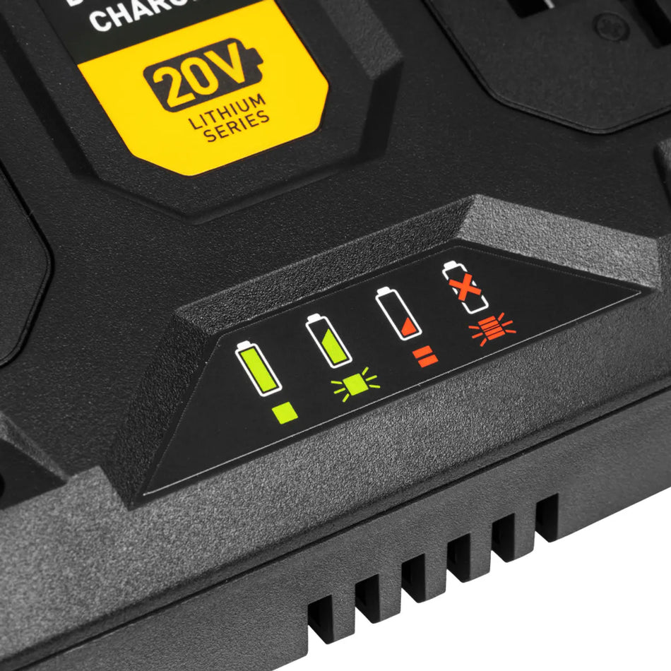hurtiglader dobbel 20V