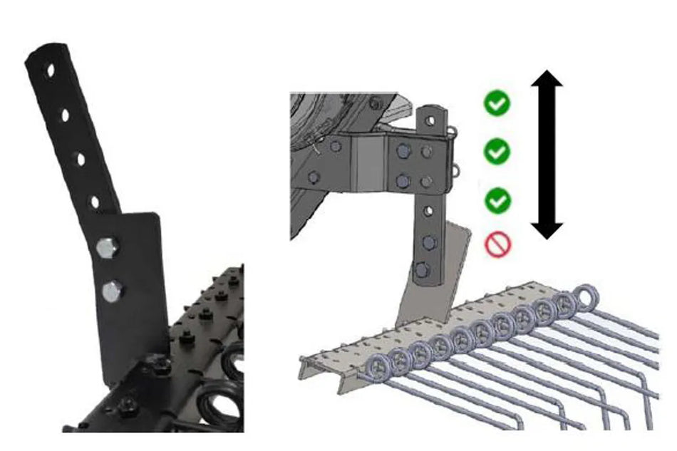 rive til jordfreser 55 cm passer til lilli 3 serie