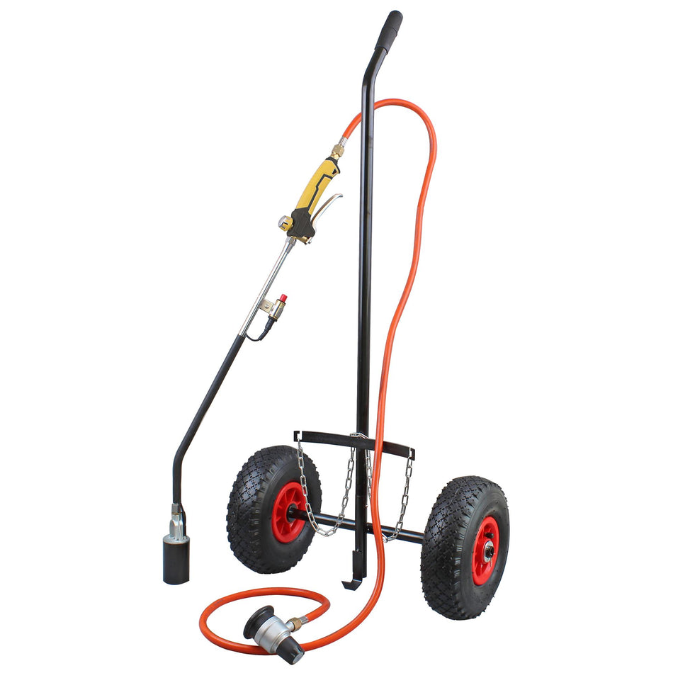 Gressbrenner med lufthjul