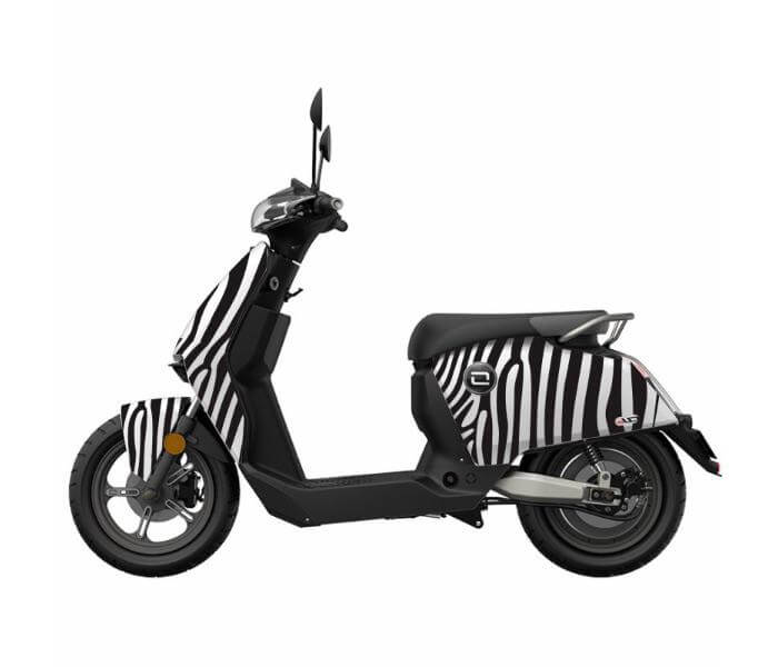 Zebra Dekal for Super SOCO CU