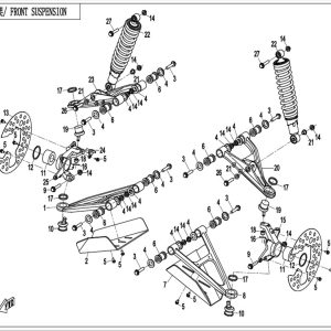 CF800-2_2014, FRONT SUSPENSION - (IP)