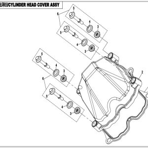 CF800-2_2014, CYLINDER HEAD COVER ASSY - (IP)