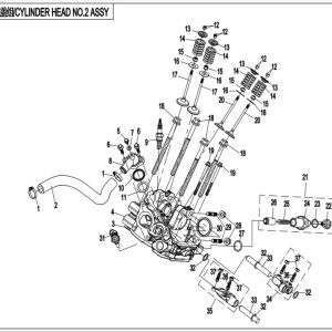 CF800-2_2014, CYLINDER HEAD NO.2 ASSY - (IP)