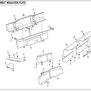CF800-2_2016, HEAT INSULATION PLATE - (IP)