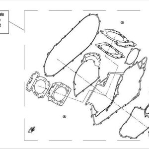 CF800-2_2016, ENGINE GASKET SET - (IP)