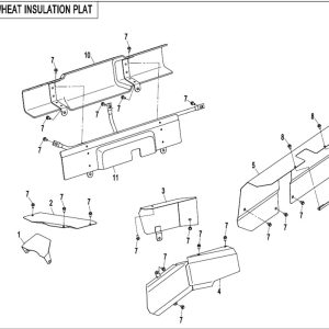 CF800ATR_2016, HEAT INSULATION PLATE - (IP)