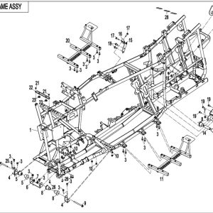 CF800ATR_2016, FRAME ASSY - (IP)