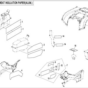 CF800ATR_2016, HEAT INSULATION PAPER(ALUM.) - (IP)