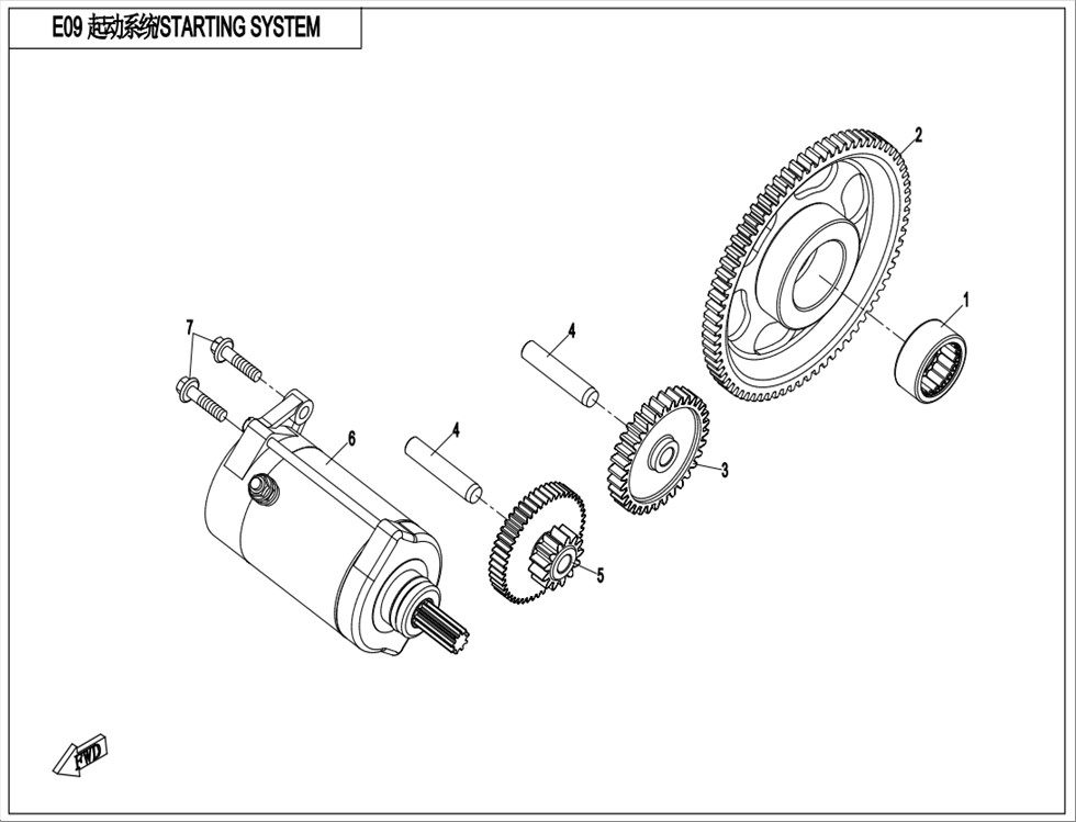 CF800ATR_2016, STARTING SYSTEM - (IP)