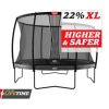 BERG Trampoline Elite 430 + DLX XL Sikkerhetsnett