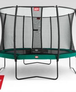 BERG Champion Grønn + Deluxe sikkerhetsnett