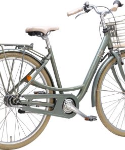 Damesykkel 28 Maya 7-gir Grågrønn 48cm