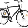 Herresykkel 28 Street N7 sort 58cm