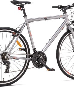 Hybrid sykkel herre 21-gir fast gaffel