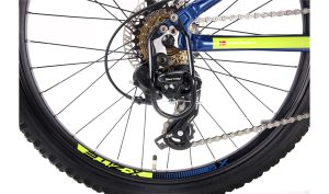 Mountainbike 24" 24.21 21-gir blå/grønn